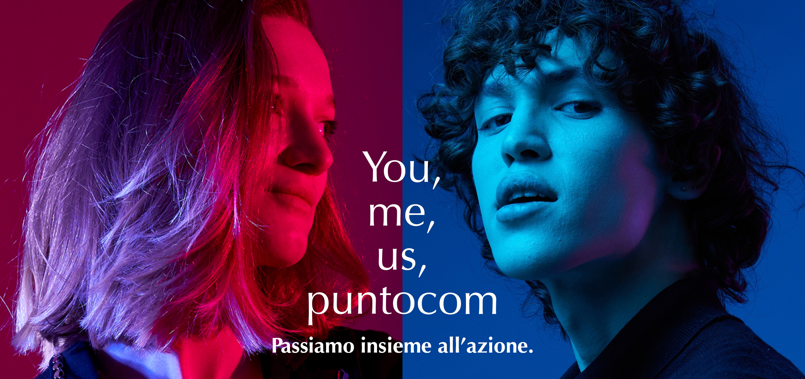 You, me, us, puntocom. Passiamo insieme all'azione.